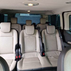 Ford Tourneo Custom keleivinis mikroautobusas - sėdynės