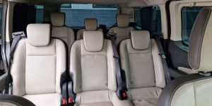 Ford Tourneo Custom keleivinis mikroautobusas - sėdynės