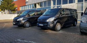 Ford Tourneo Custom keleivinių mikroautobusų nuoma Panevėžyje